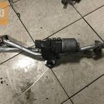 VW POLO 9N -- ablaktörlő szerkezet + motor 6Q1 955 119 A fotó