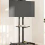 vidaXL görgős TV-állvány 32"-70" képernyőhöz max VESA 600x400 mm 60 kg fotó