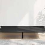 vidaXL fekete oxford szövet és acél emelt kutyafekhely 130x80x20 cm fotó
