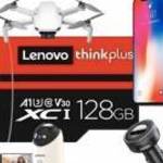 Új, Lenovo® Think Plus 128GB Memóriakártya TF V30 UHS-I szuper áron! fotó