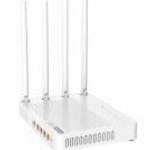 TOTOLINK A702R V4 WiFi router AC1200 két sávos MIMO 5 db RJ45 100 Mb s fotó