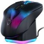 Turtle Beach TBM-1101-05 Bundle Kone XP Air vezeték nélküli fekete egér + RGB töltőállomás fotó