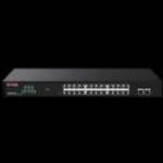 IP-COM Switch Menedzselhető - G2226F (24x1Gbps + 2x1Gbps SFP; 52Gbps; Rack) fotó