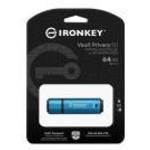 KINGSTON 64GB IronKey Vault Privacy USB fotó