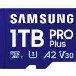 Samsung MicroSD kártya - 1TB MB-MD1T0SA/EU (PRO PLUS, microSDXC, UHS-I, R180/W130, adapter, 1TB) - S fotó