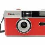AgfaPhoto 603001 filmes fényképezőgép Kompakt filmkamera 35 mm Vörös, Ezüst fotó