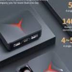 Új, M90 PRO, 5.3 BT Wireless fülhallgató (Digitális kijelző, 1200mAh power bank funkció)-35% fotó