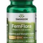 Swanson FemFlora probiotikum nőknek 7 törzs / 9, 8 milliárd CFU / 60 kapszula fotó