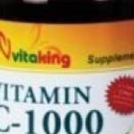 Vitaking C-1000 Bioflavonoid Acerola 30 tabletta fotó
