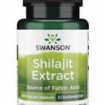 Swanson Shilajit Extract (kivonat) 400mg 60 növényi kapszula fotó