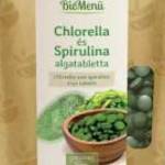 BIO Chlorella és spirulina alga tabletta 125g BioMenü fotó