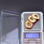 Új, precíziós elektronikus mérleg, 0, 1-500 g, rozsdamentes acél, LCD kijelző-40% fotó