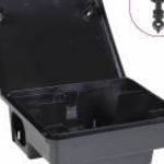 vidaXL 4 db fekete egérfogó 23x19x9, 5 cm fotó