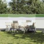 vidaXL zöld vízálló szélfogó kempingponyva 510x153 cm fotó