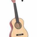 vidaXL klasszikus hársfa gitár kezdőknek és gyerekeknek 1/2 34" fotó