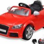 vidaXL Audi TT RS Elektromos kisautó távirányítóval piros fotó