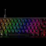 HP HYPERX vezetékes mechanikus gaming billentyűzet Alloy Origins 65 RGB piros switch - amerikai loka fotó