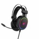 Havit GAMING HEADPHONE RGB BLACK 2016D Headset Vezetékes Fejpánt Játék Fekete fotó