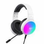 Havit H2043U fejhallgató és headset Vezetékes Fejpánt Játék Fekete, Fehér fotó