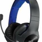 Hori Gaming Headset Pro, PlayStation 4, 50 mm, Jack 3.5 mm, Fekete-Kék, Vezetékes headset - HORI fotó