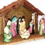Karácsonyi betlehem 6 figurával – Meghitt ünnepi dekor fotó