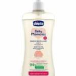 CHICCO Micellás sampon hajra és testre adagolóval Baby Moments Sensitive 94% term. összetevők 500ml fotó
