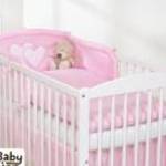 BabyLion Prémium 3 részes ágyneműhuzat szett - HH - Rózsaszín fotó