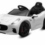 Elektromos játékautó Maserati GranTurismo Baby Mix fehér - BABY MIX fotó