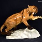 RITKA NAGYMÉRETŰ BESWICK ANGOL MÁRKÁS PORCELÁN PUMA X !!! fotó