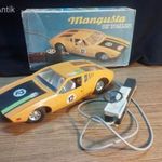 Retro Mangusta De Tomaso DDR játék autó eredeti dobozában fotó