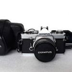 Régi OLYMPUS OM-1 japán analóg fényképezőgép fotó