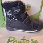 Ponte20 szupinált fiú bélelt Aqua-Tex (Vízálló) bőrcipő 28-33 - Royal Blue fotó