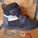 D.D. Step fiú bélelt bőrcipő 31-36 - Royal Blue fotó