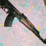 AK-47 gépkarabély hatástalanítva fotó