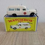 Matchbox/Lesney #3 Mercedes Benz "Binz" Ambulance Repro box fotó