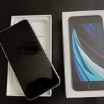 Apple iPhone SE (2020) fehér, független, doboz, töltő, szép állapot fotó