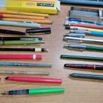 Retró tollak egyben, 20db.4 színű, rotring, Lurkó, stb fotó