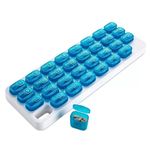 31 napos gyógyszeradagoló kivehető rekeszekkel fotó