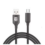 Adat- és töltőkábel, USB-C/USB, 2A gyorstöltés, 1 méter, villogó fénnyel fotó