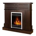 Elektromos kandalló Ambasador wenge & Gala silver, 1000x1048x300 mm, 2000 W fotó