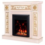 Kandallókészlet Versailles gold & Cris, Art Flame, 1020x1100x300 mm, 1500 W fotó