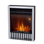 Beépített elektromos kandalló Gala silver, 577x447x161 mm, 2000 W fotó