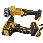 THO 2 részes akkumulátoros szett - sarokcsiszoló és fúrógép, 2 db 88Vf akkumulátorral M-9031 fotó