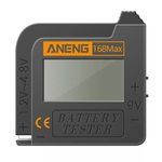 Aneng Digitális elemteszter 168MAX, ceruzaelem 1.2~4.8V, gombelem, hasáb 9V fotó