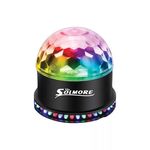 Solmore LED Disco Ball - RGB party fény távirányítóval fotó
