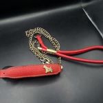 La Cinopelca (eredeti) szép bőr kutyapóráz + nyakörv 99 + 31, 5 cm fotó