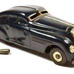 ART DECO SCHUCO KORABELI LEMEZJÁTÉK AUTÓ EREDETI KULCSÁVAL ! fotó