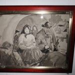 Pörge Gergely - Hazafelé - gyönyörű antik festmény -1Ft! Nincs minimálár!!! fotó