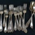 37 DB OS APRÓLÉKOS ROKOKÓ MINTÁVAL EVŐESZKÖZ KÉSZLET !!! fotó