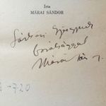 Dedikált Márai fotó